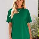ANRABESS Women's Oversized Tee Shirts, Comfy Fabric Loose Fit Top, All-Day Cozy for Gym, Lounge Office, Versatile Casual Wear
