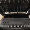 SNTD Dish Drying Rack - Large Dish Racks for Kitchen Counter, Expandable Dish Drainers with Cutlery Holder Stainless Steel Rustproof, Black