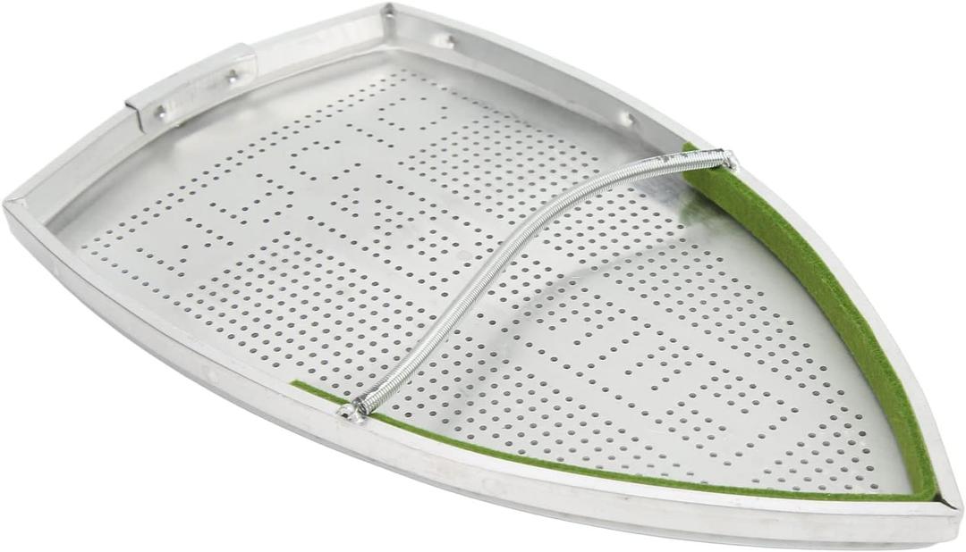 Iron Rest Pad Plate for Ironing Board and Mat, Metal Shoe Cover, 12.7 x 22cm