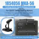 MKA-56 Quick Release Bracket (1854056) Heavy Duty Composite & Aluminum Mount for Minn Kota Ulterra, Terrova, Riptide Terrova, Riptide Instinct, and Quest Electric-Steer Trolling Motors