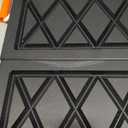 12 X 12 X 1 inchs Non-Slip Rv Jack Pads, 2 Pack Camper Outrigger Pads with Handle, Heavy Duty Stabilizing Blocks for Truck/Trailer/Crane