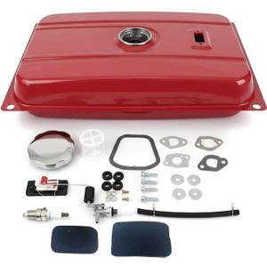 FDJ Universal 5 Gallon Generator Gas Fuel Tank, Compatible with Honda EC2500 & Predator 2000/4000, Extended Run Fuel Tank Assembly for 2-3KW Portable Generators, Easy Installation (5 Gallon)