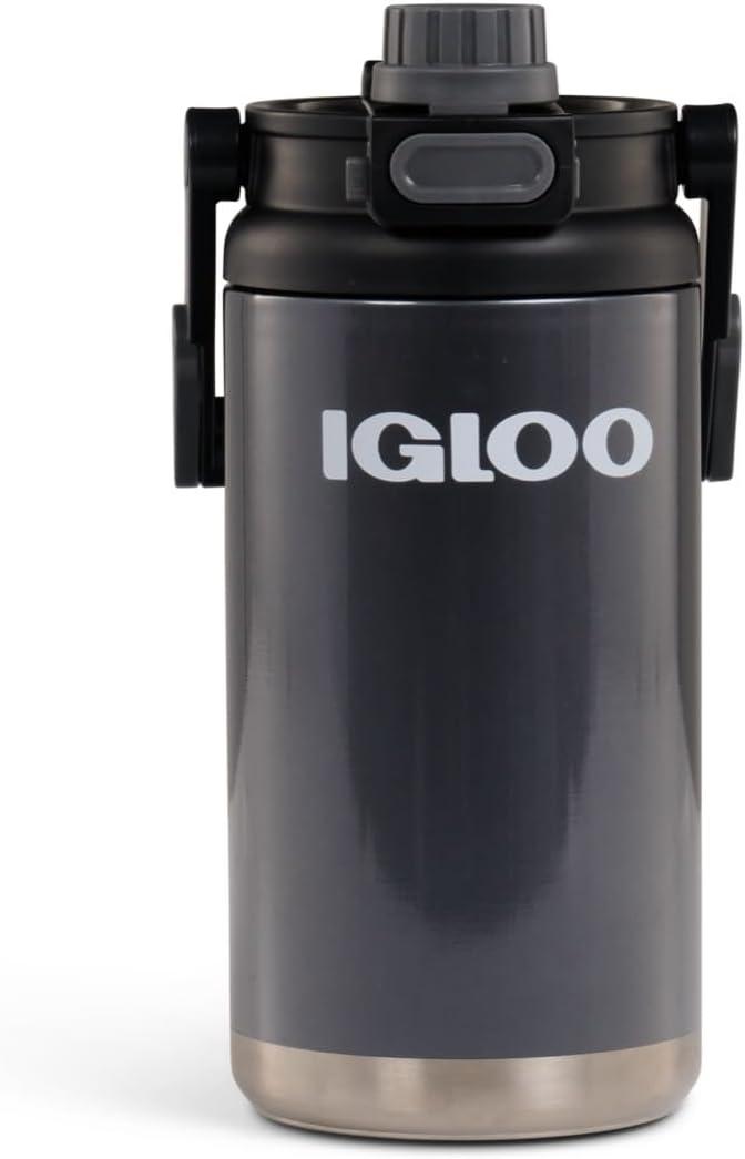Igloo 00031486 54 Oz Stainless Steel Hybrid Sport Jug (Charcoal)