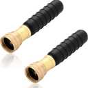 2 Pcs Adjustable Bend and Spray Water Nozzle Hose Nozzle for Watering Plants Heavy Duty, Flexible, Control Water Use and Spray 1 Unit for Garden