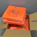 RoadHero 28 Inch 6 Pack Collapsible Traffic Safety Cones, Multi Purpose Pop-up Cones with Reflective Collar for Road Safety, Orange Cones for Driving Training, Parking Lots