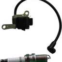 OakTen Ignition Coil Spark Plug Pack compatible with 684048, 684049, 92-1152, 99-2911, 99-2916 for Lawn-boy Silver and Gold Series Lawn Mower