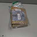 Gold Dummy Door Knob Interior, Inactive Door Knobs for Closet, Antique Bifold Door Knobs Replacement, Single-Side Dummy Old Style Door Handle, Polished Brass, 2 Pack