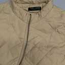LONGKING Women's Vest - Stand Collar Lightweight Zip Quilted Vest for Women M