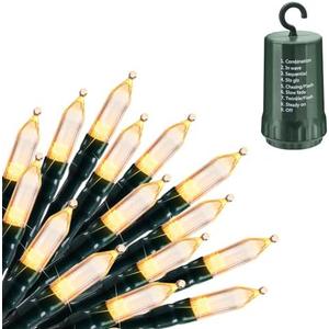 AMMAKER Christmas Light, 100 LED Battery Operated Christmas Lights with Timer for Indoor Outdoor Wreath Wedding Party Garden Home Decor, Waterproof, Warm White 39.5FT