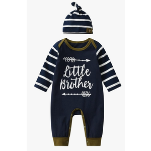 Derouetkia Baby Boys Girls Romper Funny Letter Jumpsuit