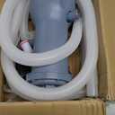 KimFilter Pro Series 1000 GPH Above Ground Pool Filter Pump, Powerful Pool Cartridge Filter Pump, Water Circulation and Filtration System -Improved Water Clean & Clarity, Pools Pumps Above Ground-Gray