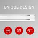 Stelpro Brava Electric Baseboard Heater - 750W 120V - AB0751W - White