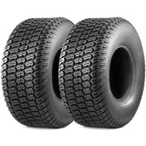 MaxAuto 18X7.50-8 18x7.5x8 Turf Saver Lawn Mower Tire 4PR, Set of 2