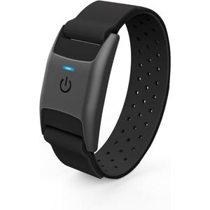 Heart Rate Monitor Armband HRM CHILEAF Heart Rate Sensor HR Sensor IP67 ANT+ Bluetooth 60H Long Battery Life Compatiable for Polar Beat,Wahoo Fitness,SportsTracker,Zwift,Nike+Run Club,X-Fitness, Etc
