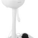 SereneLife Portable Hand Washing Station, 100+ Hand Washes, Hands-Free Foot Pump, Soap Dispenser, and Drain Hose, Ideal for Outdoor Events, Camping, Boating and Worksites, 19l