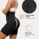 SHAPELLX Shapewear Tummy Control for Women High Waisted Butt Lifting Body Shaper Shorts Seamless Shaping Thigh Slimmer, Small