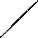 Front Left ABS Chrome Fender Trim Molding Garnish Fits for 11-14 Hyundai Sonata, Replaces OEM 87771-3S000, 87771-3S001, 75135