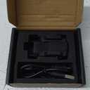 DARKFANG Low Profile Green/Red/Blue Laser Sight for Picatinny Rail Mount with Momentary/Strobe Functions