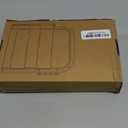 ORIA Portable Safe Box, Portable Security Case for Travel, 4-digit Combination Key Lock Box for Beach, Smartphones, Passports, Credit Cards Safe for Car, Home (Black)