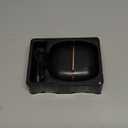 Glam brushs Mini Hair Straightener,3-Speed Temperature Control, Portable Electric Hair Straightener Brush 30s Heating,Rapid Heating & Anti Scald Shell, Cordless Straightening Comb for Travel(Black)