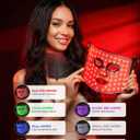 7-in-1 Red Light Therapy for Face & Neck, Skin-Friendly Silicone Red Light Therapy Mask with 324 LEDs, 5 Brightness Levels & 20 Mins Timer, Led Face Mask Light Therapy for Home & Travel