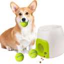 Interactive Dog Toy with Treat Dispenser, Puzzle Feeder, Fun Pet Toy Encourages Physical Exercise, Ball Pooch Toy for All Breeds
