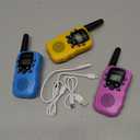 Rechargeable Walkie Talkies for Kids, Walkie Talkie Toys for Girls Boys, Outdoor Toys/Outside Games for Kids Age 4-8-12, Birthday Gifts for 4 5 6 7 8 9 10 Year Old Kids Girl Boys