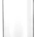 Farmlyn Creek Glass Dome Cloche Display Case - 5.1 x 5.1 x 10 in, Clear Dome & Wood Base - Cloche & Glass Cover - Succulent & Collectible Display