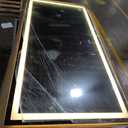 20x30 Inch LED Bathroom Mirror with Lights Front and Backlit Lighted Vanity Mirror for Bathroom Wall with 3 Colors Dimmable Anti-Fog Memory Shatter-Proof IP54 Waterproof Horizontal/Vertical