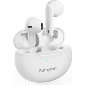 Hearing Aids, Earbyear Rechargeable Hearing Aids for Seniors with Noise Cancelling, Hearing Amplifier Personal Sound Amplification Devices with Portable Charging Case
