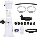 Upgraded R171016 Pool Chlorinator 300 Chlorinator Compatible with pentair Rainbow R171016 300 Automatic Chlorine/Bromine Offline Pool Feeder, Newly Upgraded Base and Control Valve
