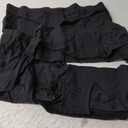 wirarpa Women's Underwear Cotton Super High Waisted Briefs Stretch Full Coverage Panties 4 Pack (6X-Large, Black)