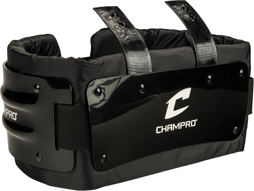 Champro Football Rib Protector Attachment (Adult Medium, BLACK)