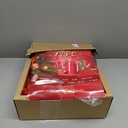 ABALAGU Santa Claus Costume for Men Deluxe 11pcs Adult Professional Santa Suit Christmas Santa Costume Set (Medium)