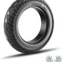 200x50 8"x2" Scooter Wheel Solid Tire Electric Scooter Front Solid Non-Pneumatic Tire with Hub Replacement for Electric