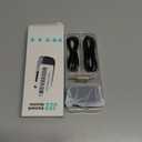 COMSOON Bluetooth Receiver for Car, Noise Cancelling 3.5mm AUX Bluetooth Car Adapter, Wireless Audio Receiver for Home Stereo/Wired Headphones, Hands-Free Call, 16H Battery Life - Black+Silver