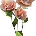 Giant Flowers for Decoration Big Flowers with Standing Base for Wedding Decorations, Handmade Artificial Rose Flower for Party & Banquet Decorations, Home Decorations, Baby Shower (Champagne)