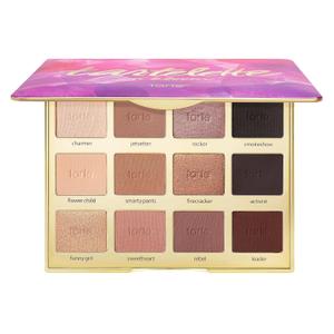 Tarte Tartelette in Bloom Amazonian Clay Palette Full-Size Eyeshadow Palette with Neutral Matte & Shimmer Finish, Longwear Buildable Makeup, Vegan & Cruelty-Free