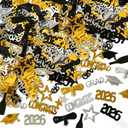 3 x 1500PCS 2026 Graduation Confetti Graduation Party Grad Cap Diploma Table Scatter Class of 2026 Scatter Decoration for Congrats Grad Theme Party Table Decor Favors