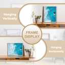 Natural 16x20 Picture Frame Lightweight yet Durable Frame Wall Hanging
