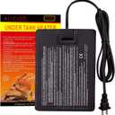 Aiicioo Reptile Heating Pad - Hermit Crab Heater Heat Mat for Reptiles Snake Lizard Terrarium 8 Watt