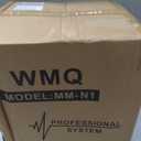 8" Active Home Theater subwoofer, Featuring SUB and RCA Input interfaces, 200W RMS, Medium-Density fiberboard Cabinet with Heat Sink, Adjustable Crossover Frequency Range from 60-180 Hz