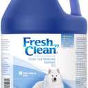 PetAg Fresh n Clean Whitening Snowy-Coat Shampoo, Vanilla Scent (15:1 Concentrate) - 1 Gallon - Bleach-Free Formula to Correct Yellow Discoloration - Strengthens & Moisturizes Coats - Soap Free