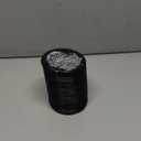 4 Inch 8 Feet Dryer Vent Hose,Flexible Insulated Air Ducting,Vent Hose PVC Aluminum Foil with 2 Clamps for HVAC Ventilation (Black)