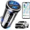 LIONO Car GPS Tracker & Charger with Built-in Rechargeable Battery, GPS Tracker for Vehicles, Hidden Car Tracker for Anti-Theft & Parking Location, for Family& Fleets, No Monthly Fee, No SIM, iOS Only