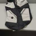 IECOii Dog Coat with Harness Built in - Black, Large - Waterproof Winter Coat, Fleece Lined Snow Jacket for Dogs (Large(Chest:24.4 in))