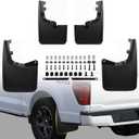 Upgraded Mud Flaps Fit for Ford F150 2026 2025 2024 2023 2022 2021, Mud Flaps for Pickup Trucks Splash Guard Compatible with 2025 Ford F150 Accessories, No Drilling Mud Gards Mudflaps, Set of 4