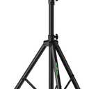 Speaker Tripod Stand Height Adjustable from 43.7'' to 70.8'' PA DJ Party Tripod Speaker Stand 35mm Compatible Insert, Single