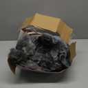 Faux Fur Throw Blanket, 1000GSM Fluffy Soft Bubble Blanket for Couch Bed, Cozy Plush Warm and Thick Rabbit Blanket for Living Room Bedroom 60''*80'' Tie-dye Grey (Twin)