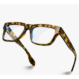 VISOONE TR90 Square Blue Light Blocking Glasses Fashion Computer Eyewear for Women and Men RANDI